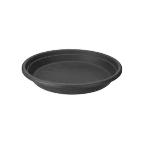 Direct beschikbaar | elho universele schotel rond 21cm antraciet
