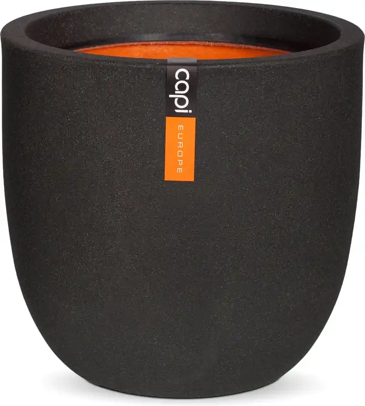Capi Europe bloemPot bol Smooth NL zwart h52xb54 Ø 48 cm - Actieprijs