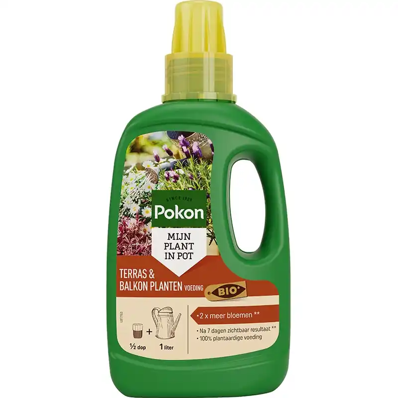 Pokon Bio Terras & Balkon Planten Voeding 1L - Actie