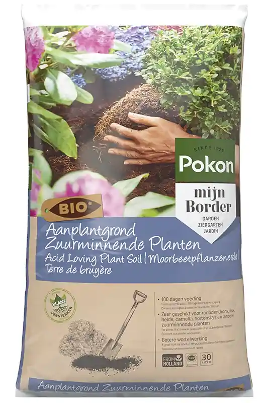 Goed beoordeeld - Pokon Bio Aanplantgrond voor Zuurminnende Planten 30L