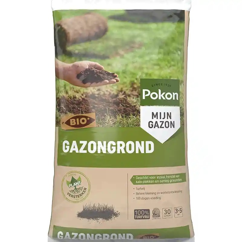Nu beschikbaar | Pokon Bio Gazongrond 30L
