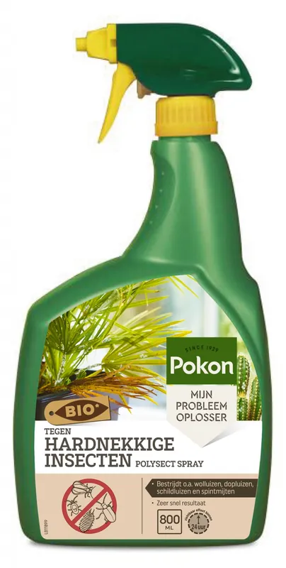 Pokon Bio Tegen Hardnekkige Insecten Polysect Spray 800ml - Fabrieksprijs