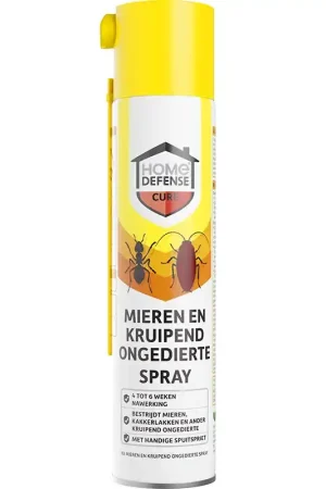 Zolang de voorraad strekt | HOME DEFENSE® Mieren en Kruipend Ongedierte Spray 400ml
