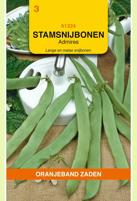 OBZ Stamsnijbonen Admires, 25g - Extra korting