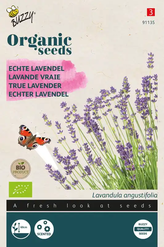 Buzzy® Organic Echte Lavendel (BIO) - Alleen deze week