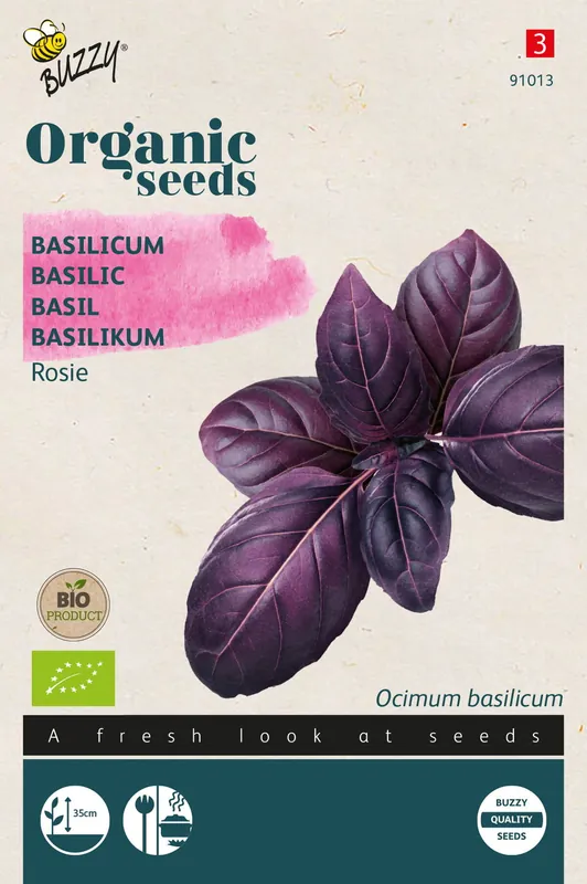 Trending - Buzzy® Organic Basilicum Rosie (BIO)