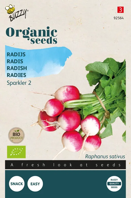 Populair bij klanten - Buzzy® Organic Radijs Sparkler 2 (BIO)