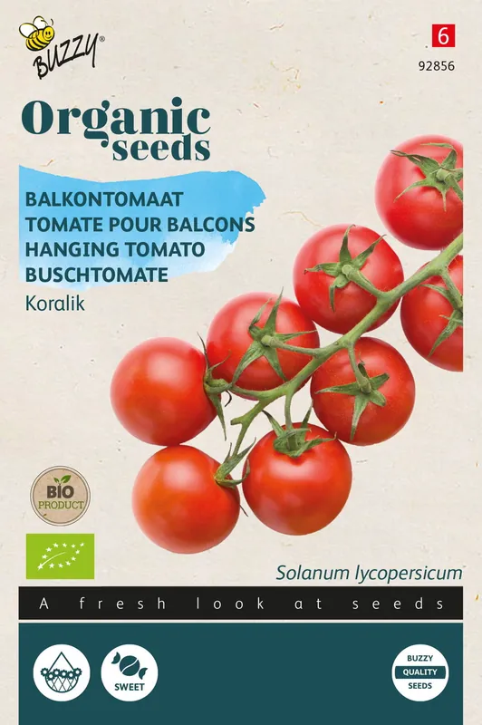 Buzzy® Organic Balkontomaat Koralik (BIO) - Goed beoordeeld