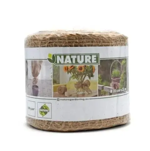 Nature juteband H10cmx25m naturel | Eenvoudig retourneren