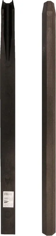 Actieprijs - Nature-Ubbink Piketpaal zwart h58 x 3,7 x 3,5cm