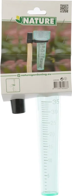 Nature regenmeter transparant - Bestel nu