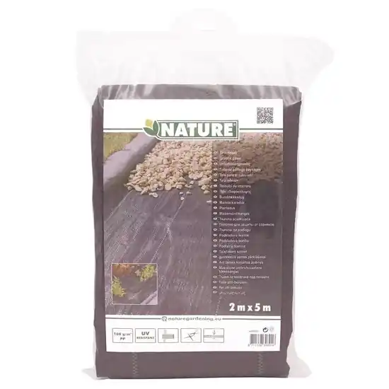 Nature Gronddoek 2 x 5m zwart - 100 g/m² | Deal