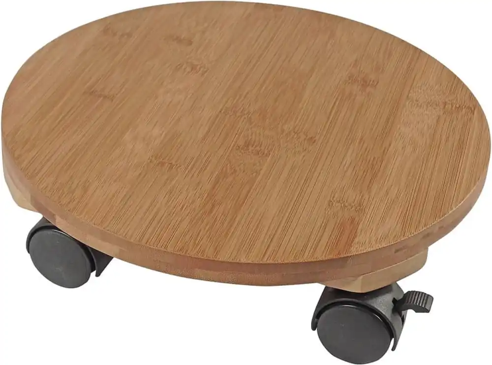 Nature plantentrolley bamboe BPC - h8 x Ø30cm | Flitsaanbieding