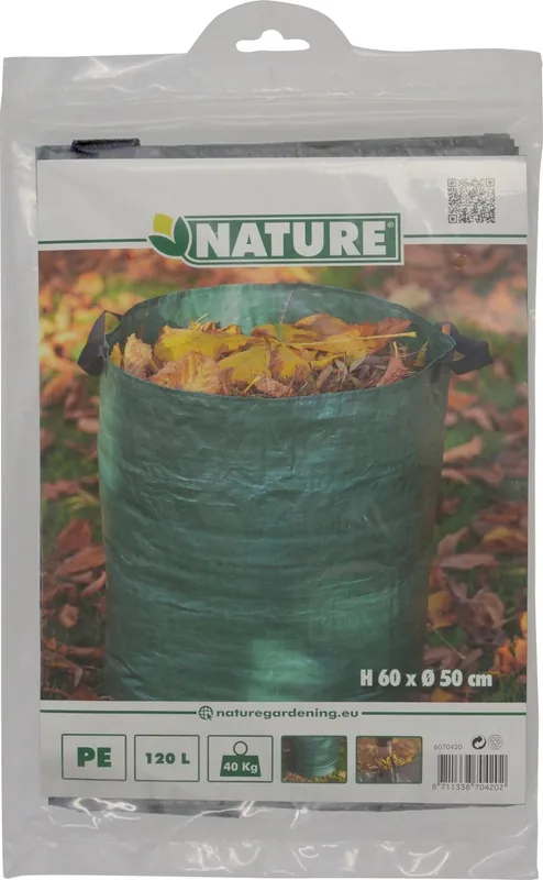 Nature tuinafvalzak 120l groen | Online bestelbaar