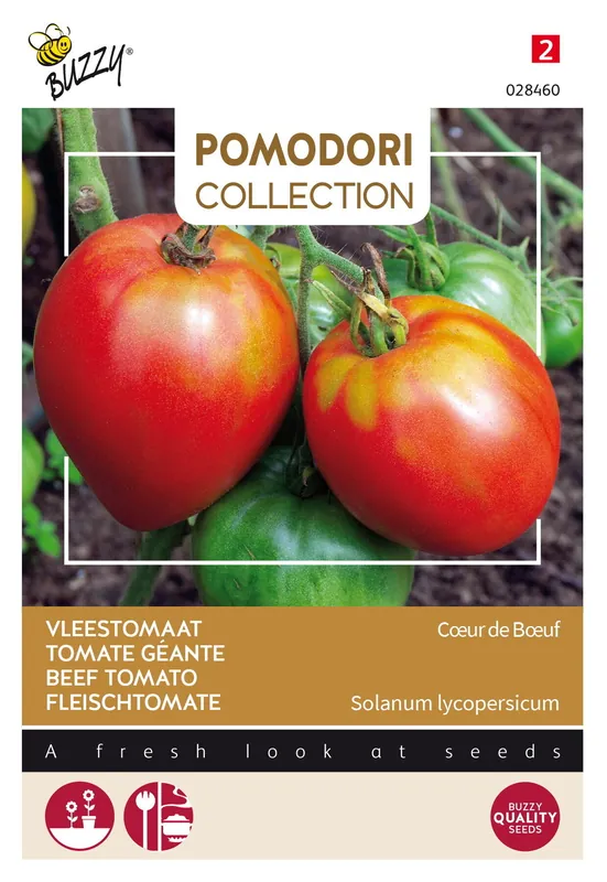 Tijdelijke actie | Buzzy® Pomodori, Vleestomaat Cœur de Bœuf