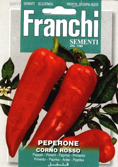 Fr Paprika, Peperone Corno Rosso 97/7 | Zeer goed beoordeeld