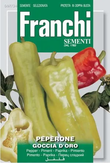 Direct beschikbaar | Fr Peper, Peperone Goccia D‘Oro 97/34