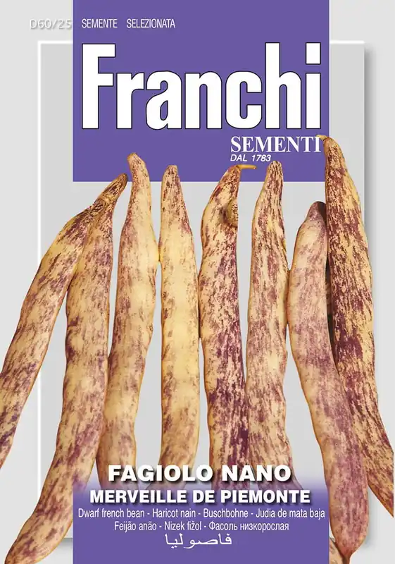 Topkwaliteit - Fr Fagiolo Nano Merveille del Piemonte 60/25