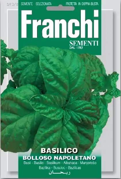 Fr Basilicum, Basilico Bolloso Napolitano 13/8 - Meest verkocht