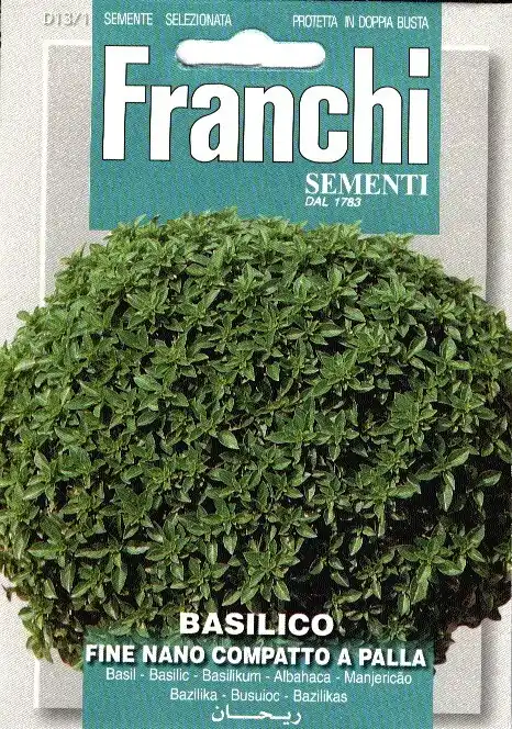 Fr Basilicum, Basilico Fino Nano-Palla 13/1 | Spoedlevering