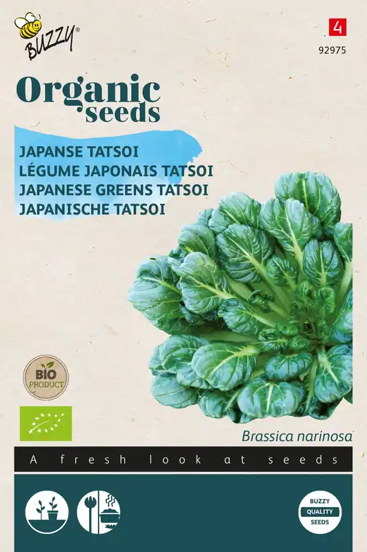 Mis het niet | Buzzy® Organic Tatsoi (BIO)