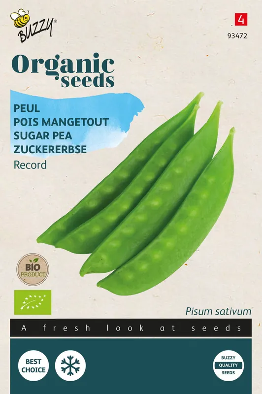 Zeer goed beoordeeld | Buzzy® Organic Peulen Record (BIO)