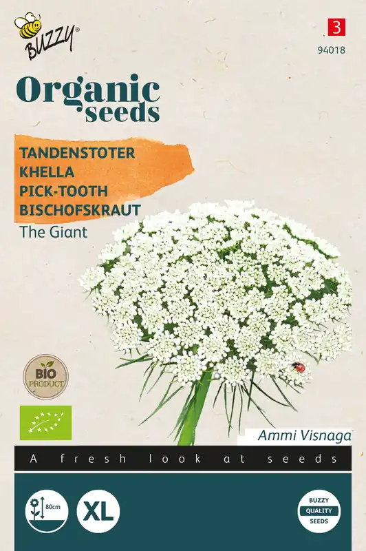 Superprijs - Buzzy® Organic Tandenstoter The Giant (BIO)