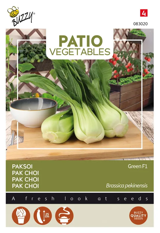 Bestseller | Buzzy® Patio Veggies, Pak Choi Green F1