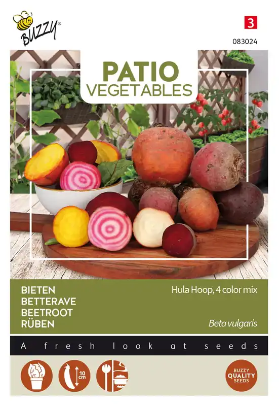 Buzzy® Patio Veggies, Biet Hula Hoop - Koop vandaag