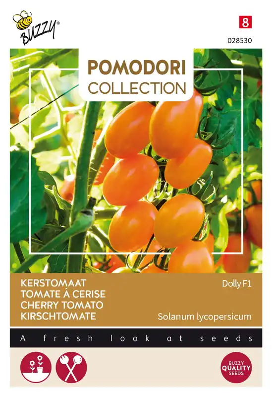 Nog maar een paar beschikbaar - Buzzy® Pomodori, Kerstomaat Dolly F1