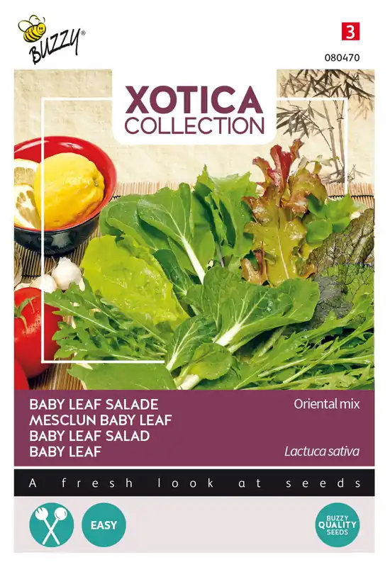 Buzzy® Xotica Oriental mix, Baby Leaf mix - Hoge kwaliteit