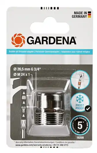 Direct van de fabrikant - Gardena Schroefadapter zachte bruisstraal