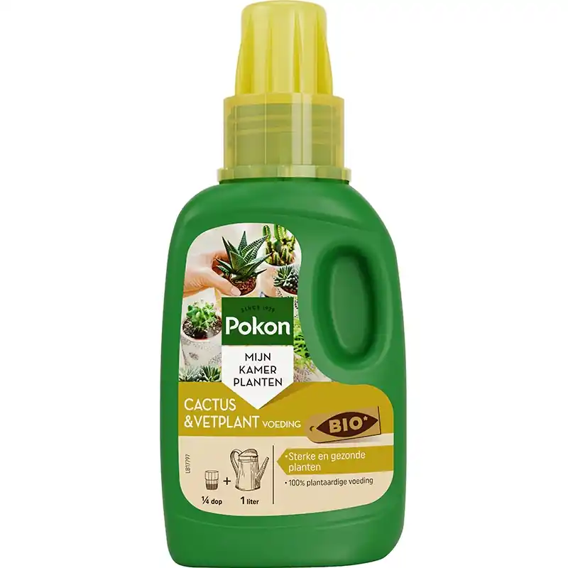 Pokon Bio Cactus & Vetplant Voeding 250ml - Nieuwe release