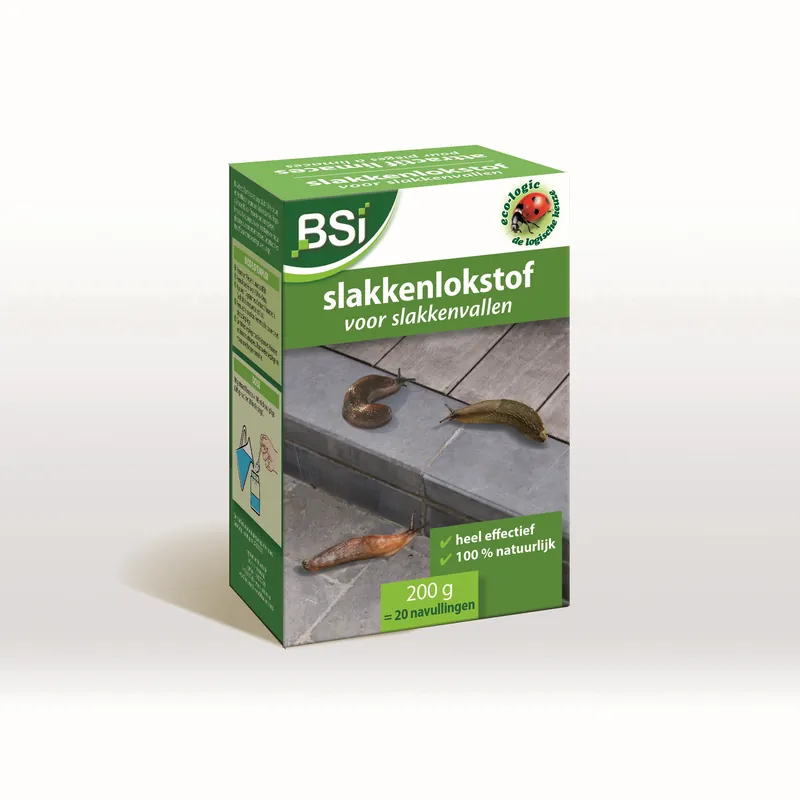 Nog maar enkele beschikbaar | BSI Slakkenlokstof 200g