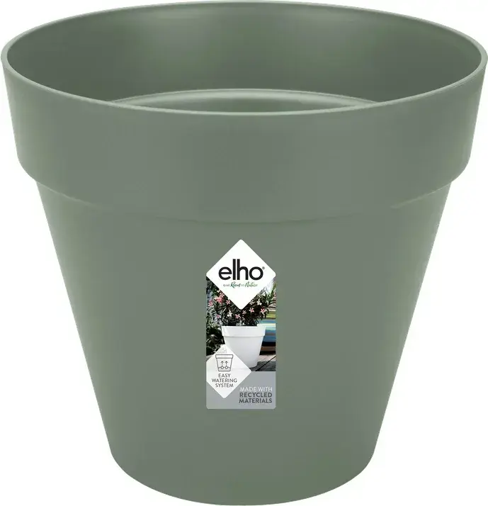 Elho Loft Urban Rond Wielen pistachegroen 40cm | Makkelijk bestellen