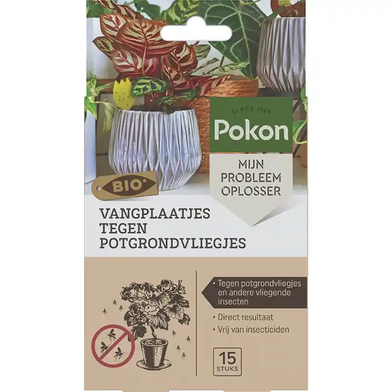 Pokon Bio Vangplaatjes tegen Potgrondvliegjes 15 stuks - Trending