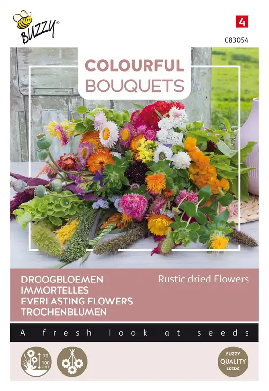 Extra korting | Buzzy® Colourful Bouquets, Rustic dried flowers