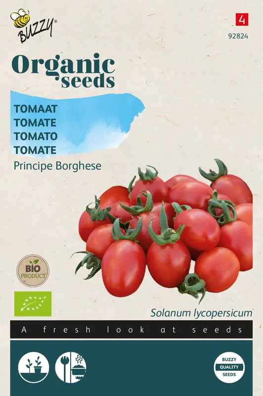 Buzzy® Organic Tomaten Principe Borghese (BIO) - Superprijs