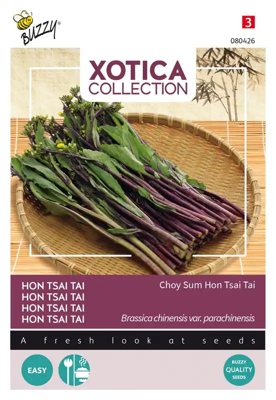 Beste prijs - Buzzy® Xotica Purple Choy Sum Hon Tsai Tai