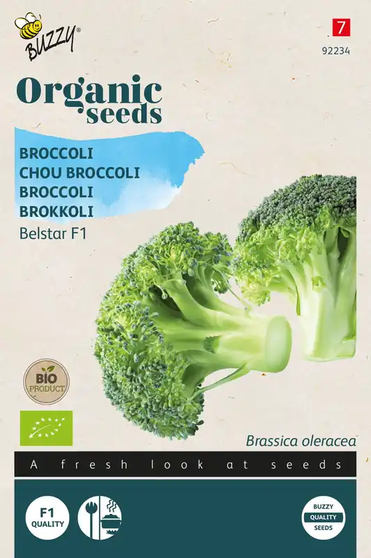 Buzzy® Organic Broccoli Belstar F1 (BIO) - Professionele kwaliteit