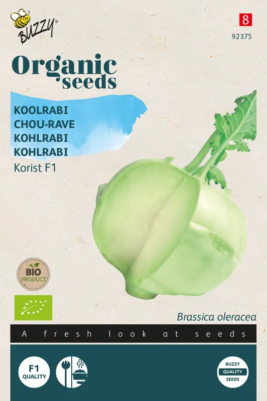 Buzzy® Organic Koolrabi Korist F1 (BIO) | Nu beschikbaar