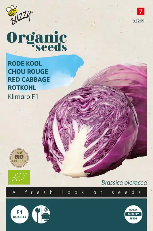 Buzzy® Organic Rode Kool Klimaro F1 (BIO) - Scherp geprijsd