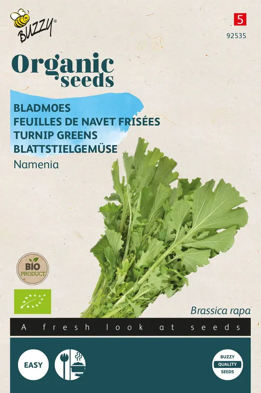 Buzzy® Organic Bladmoes Namenia (BIO) | Koopje