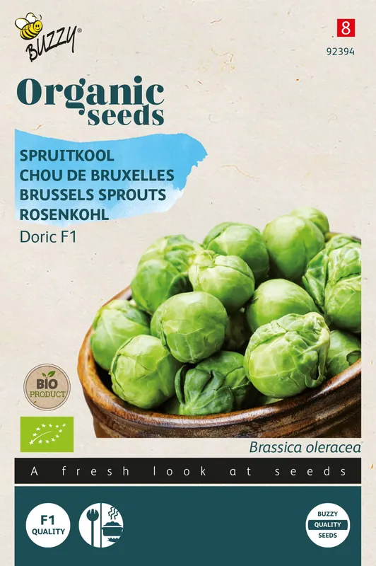 Scherpe prijs - Buzzy® Organic Spruitkool Doric F1 (BIO)