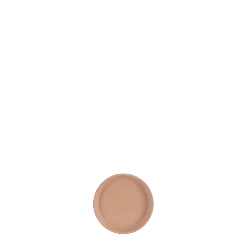 Mica Stan bord rond terra antiek D9cm | Uitverkoop