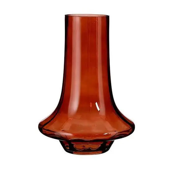 Zolang de voorraad strekt | Mica Vaas samanta d18h27cm bruin