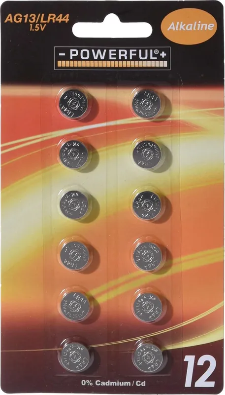 Uitverkoop - H&S BATTERIJEN KNOOPCEL AG13 12STS