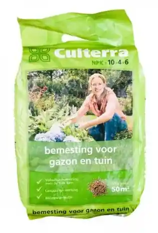 Net gelanceerd | Culterra Organische meststof 10-4-6 5kg