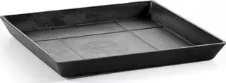 Net binnen - Ecopots Schotel Square 40 Dark Grey