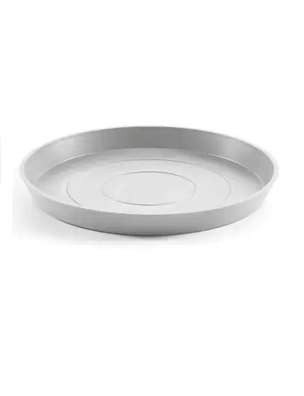 Net binnen - Ecopots Schotel Round 30 White Grey